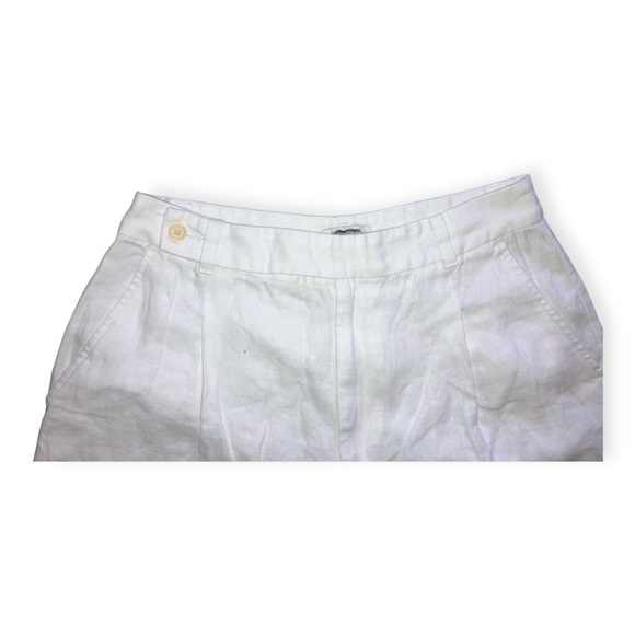 Madewell Womens White “The Harlow Wide-Leg Pant in 100% Linen” - Picture 5 of 8